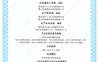 行业首张电冰箱自动制冰认证花落容声，树立技术新标杆